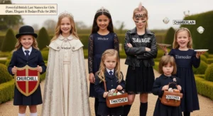 British Last Names for Girls