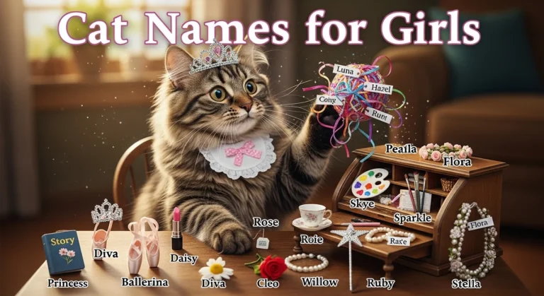 🐱 737+ Aesthetic Cat Names for Girls With Cute & Soft Vibes 2026