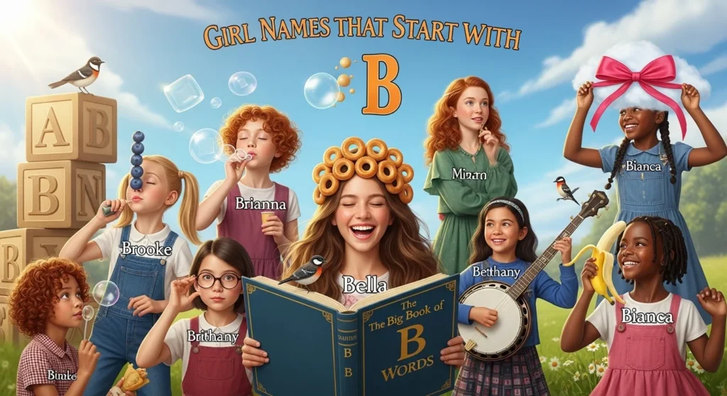 Girl Names That Start With B