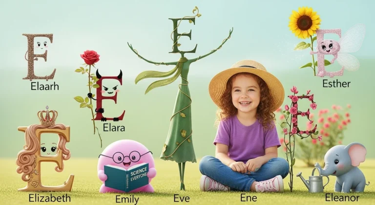 Girl Names That Start With E