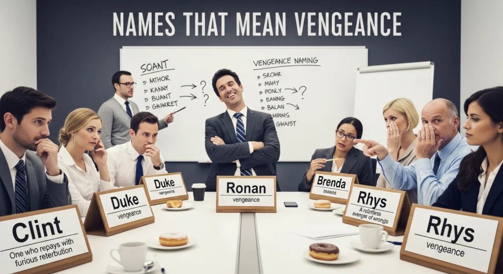 Names That Mean Vengeance