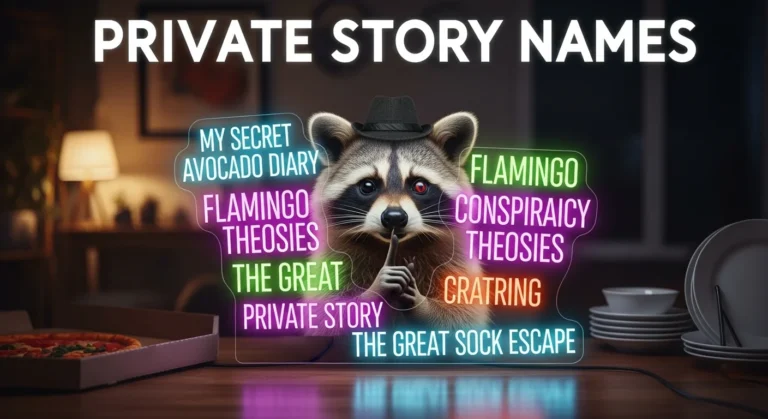 900+ Private Story Names (Funny, Aesthetic & Savage Snapchat Ideas) 2026👻