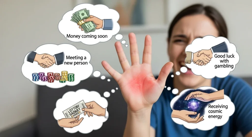 Right Hand Itching Meanings