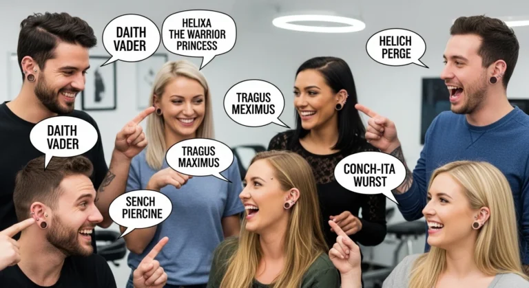 ear piercing names