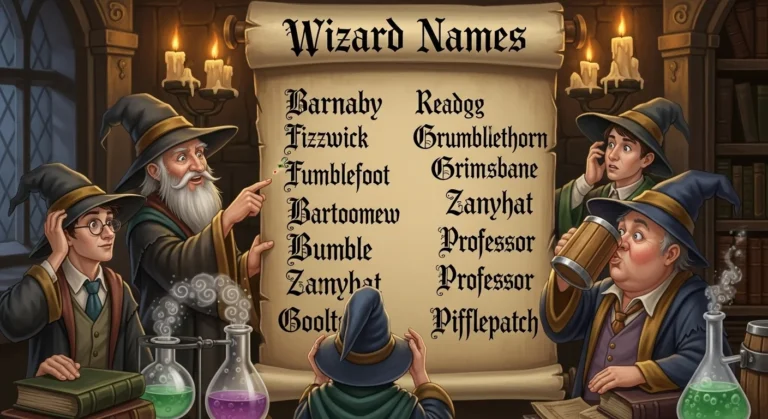 wizard names