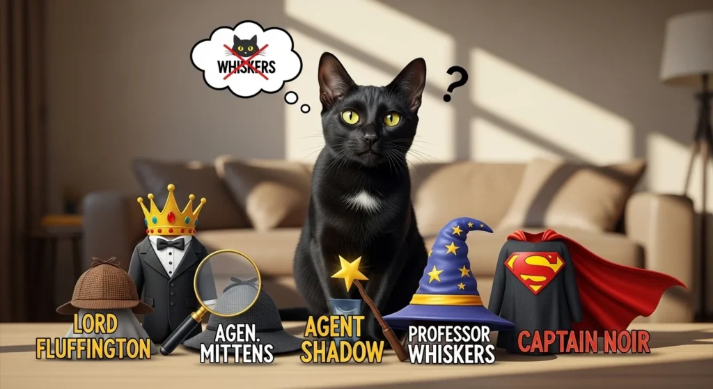 unique black cat names