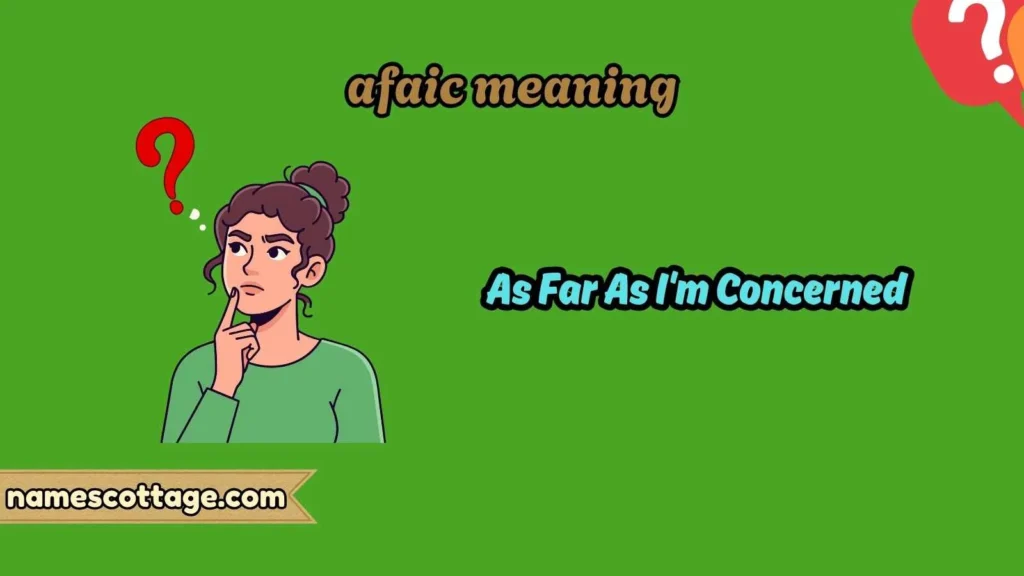 afaic meaning