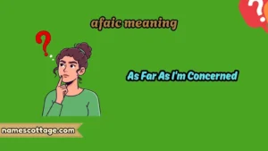 afaic meaning