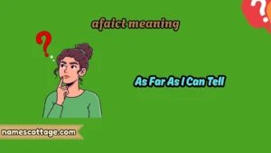 afaict meaning