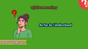 afaiu meaning