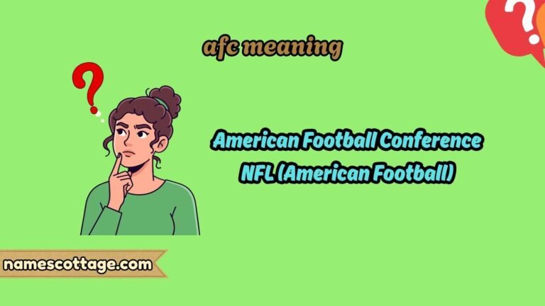 afc meaning