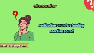 ah meaning